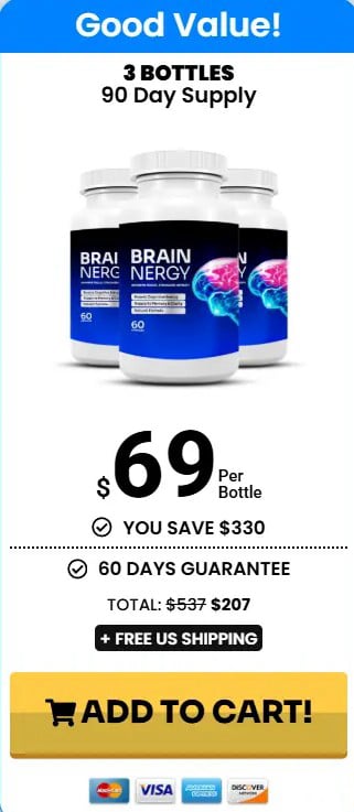 Brainergy price 3 bottle